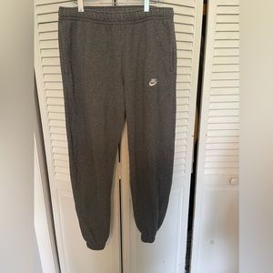 Nike Gray Jogger Sweatpants